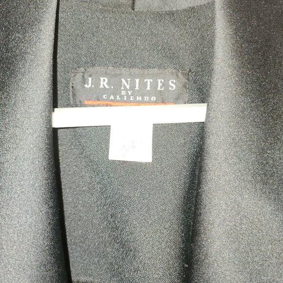 Gorgeous Vintage Womans Embellished Button Tuxedo Style Jacket - Picture 5 of 7